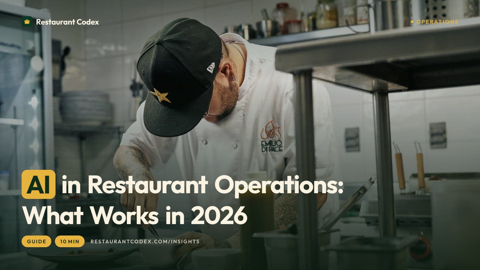 AI in Restaurant Operations: What Works in 2026