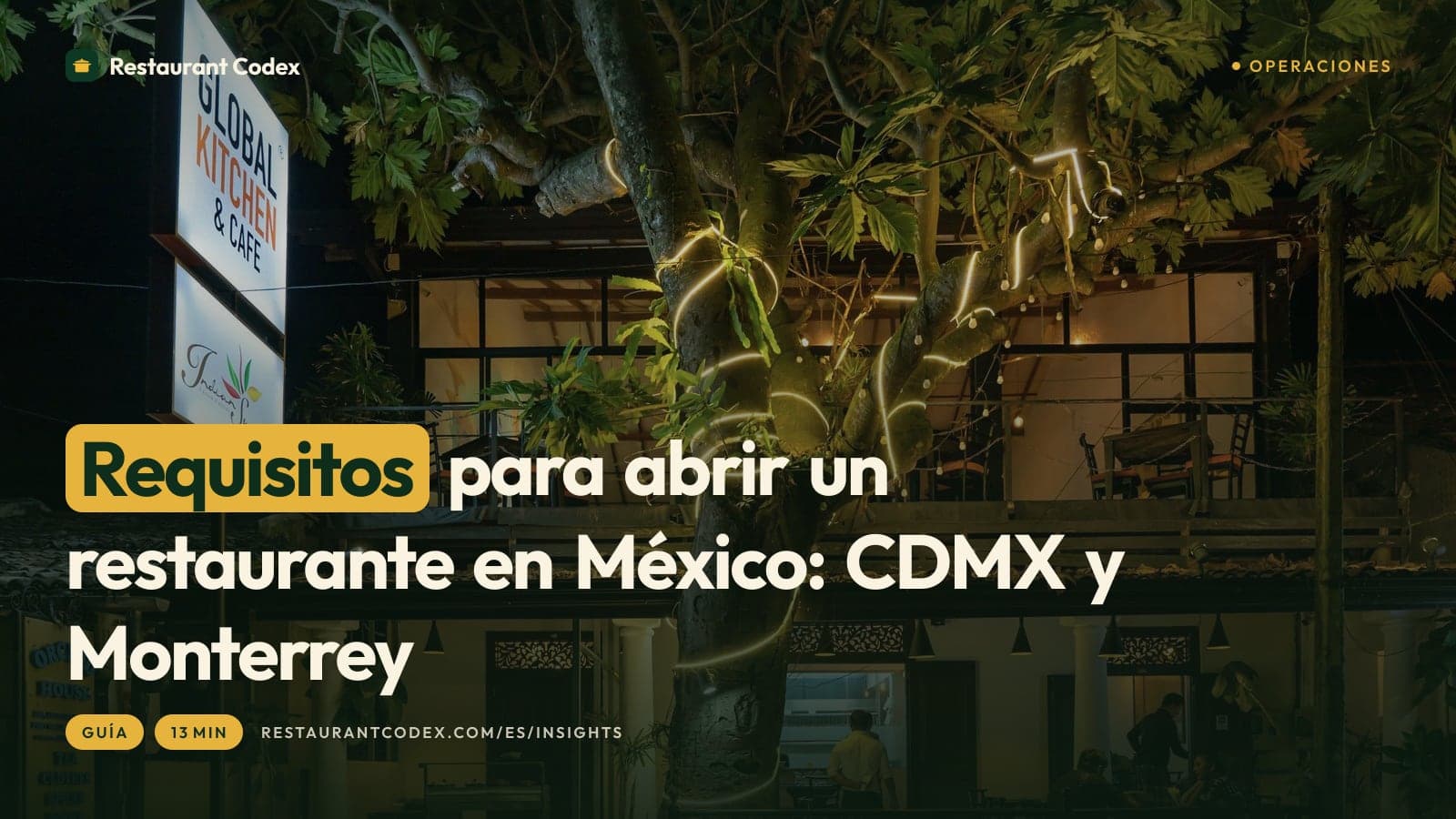 Requisitos para abrir un restaurante en México: CDMX y Monterrey