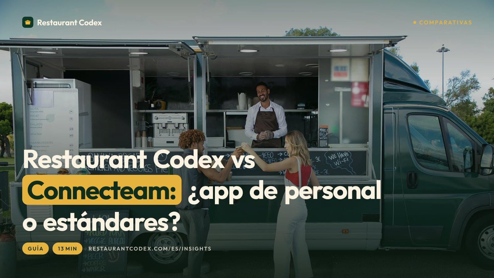 Restaurant Codex vs Connecteam: ¿app de personal o estándares?