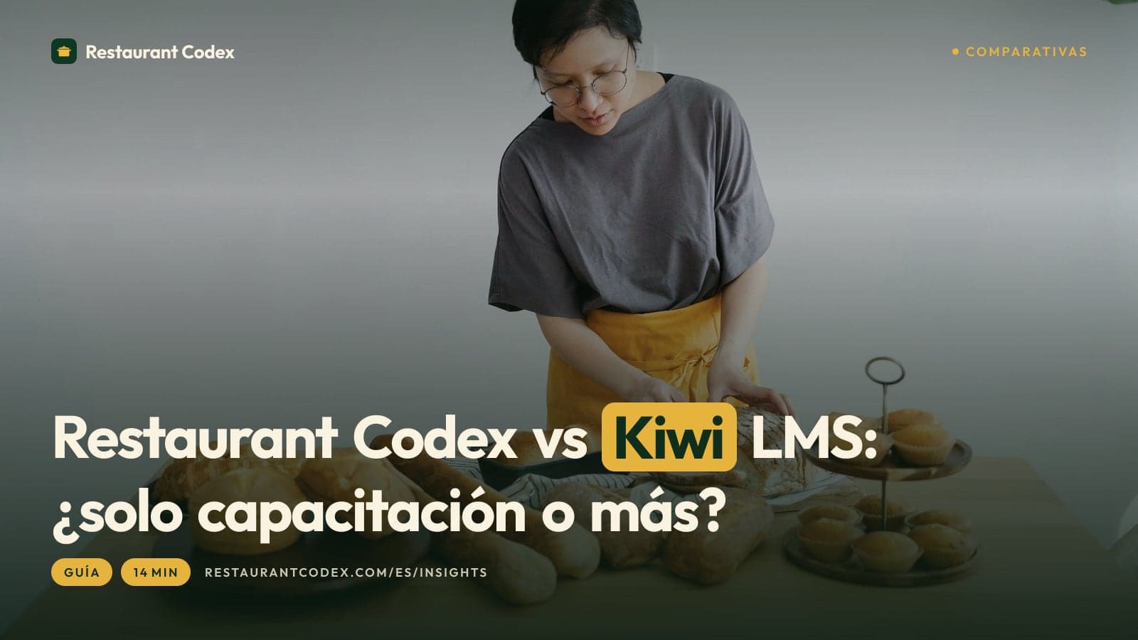 Restaurant Codex vs Kiwi LMS: ¿solo capacitación o más?