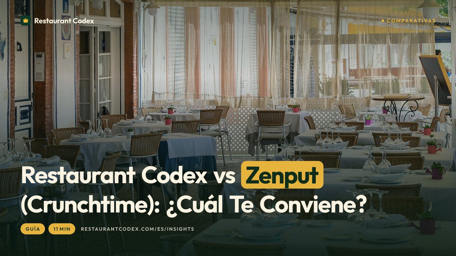 Restaurant Codex vs Zenput (Crunchtime): ¿Cuál Te Conviene?