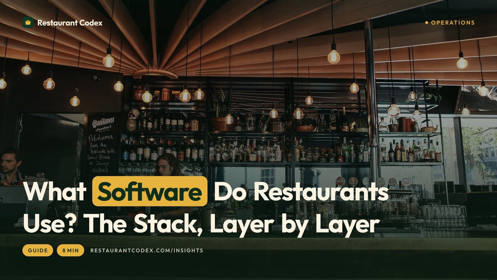 What Software Do Restaurants Use? The Stack, Layer by Layer