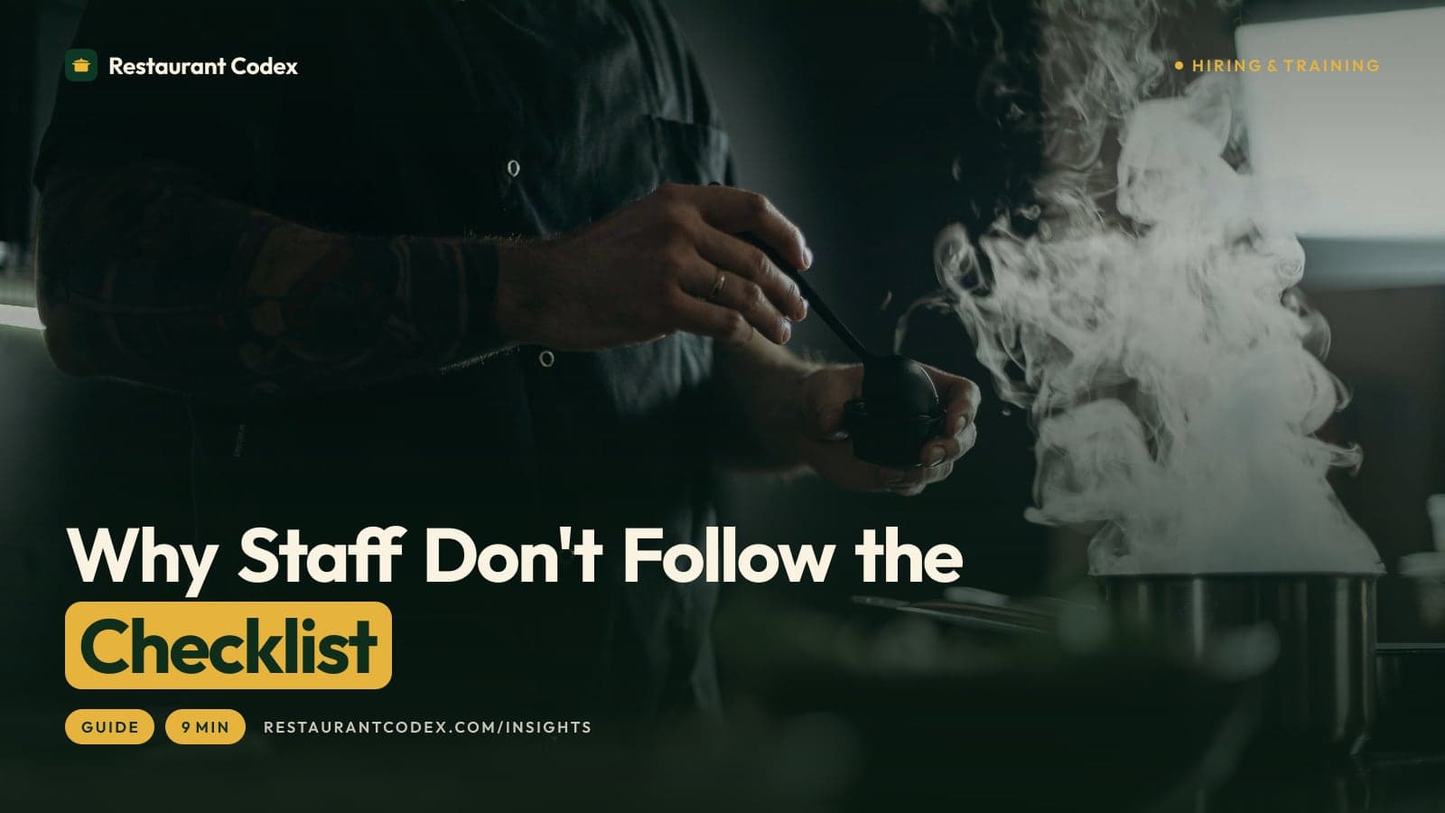 Why Staff Don't Follow the Checklist