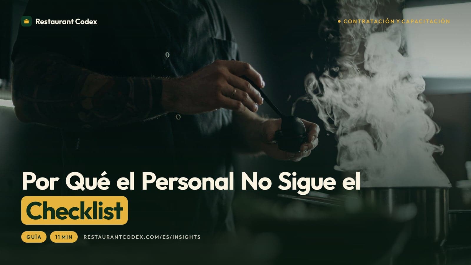 Por Qué el Personal No Sigue el Checklist