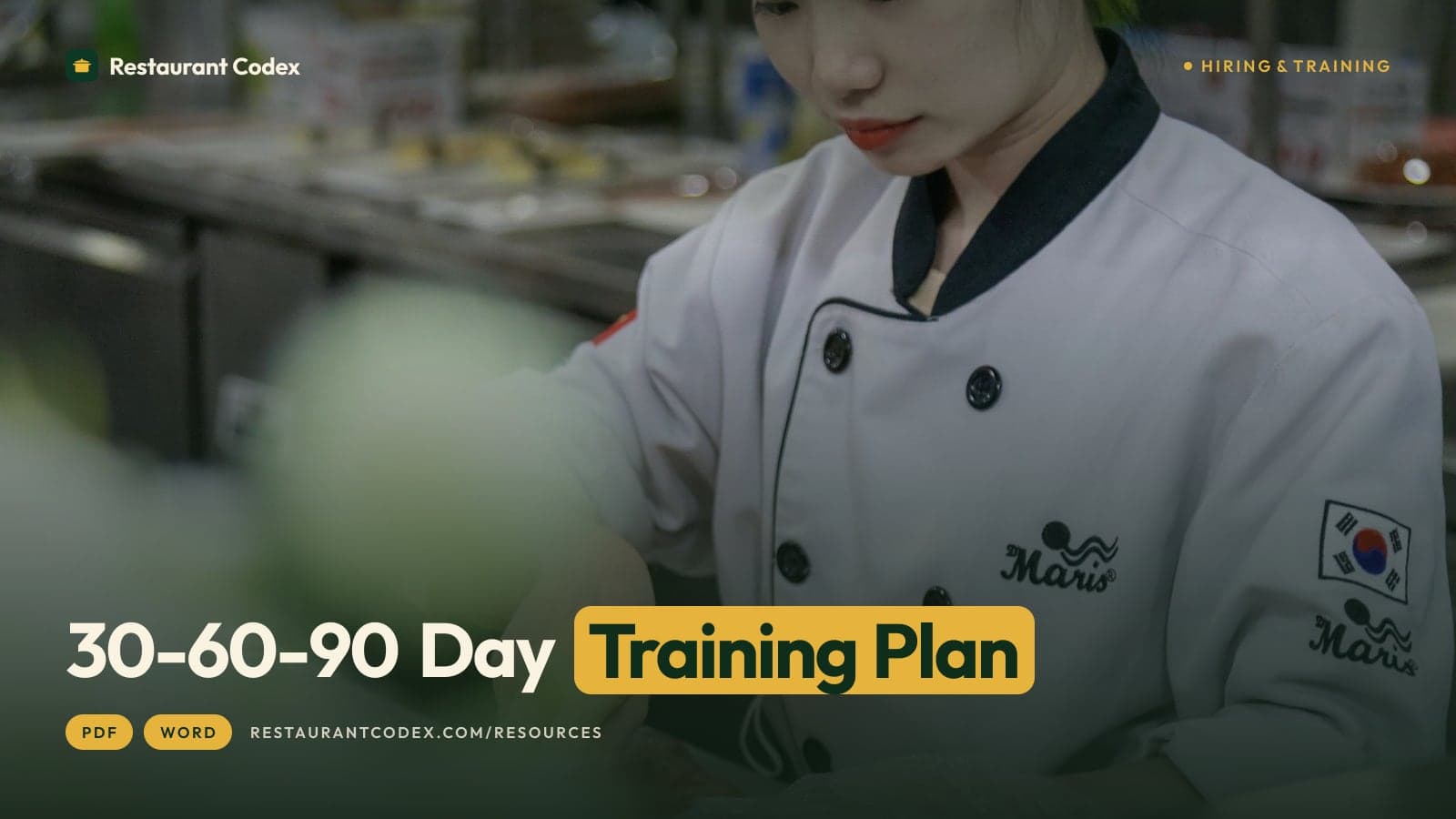 30-60-90 Day Training Plan