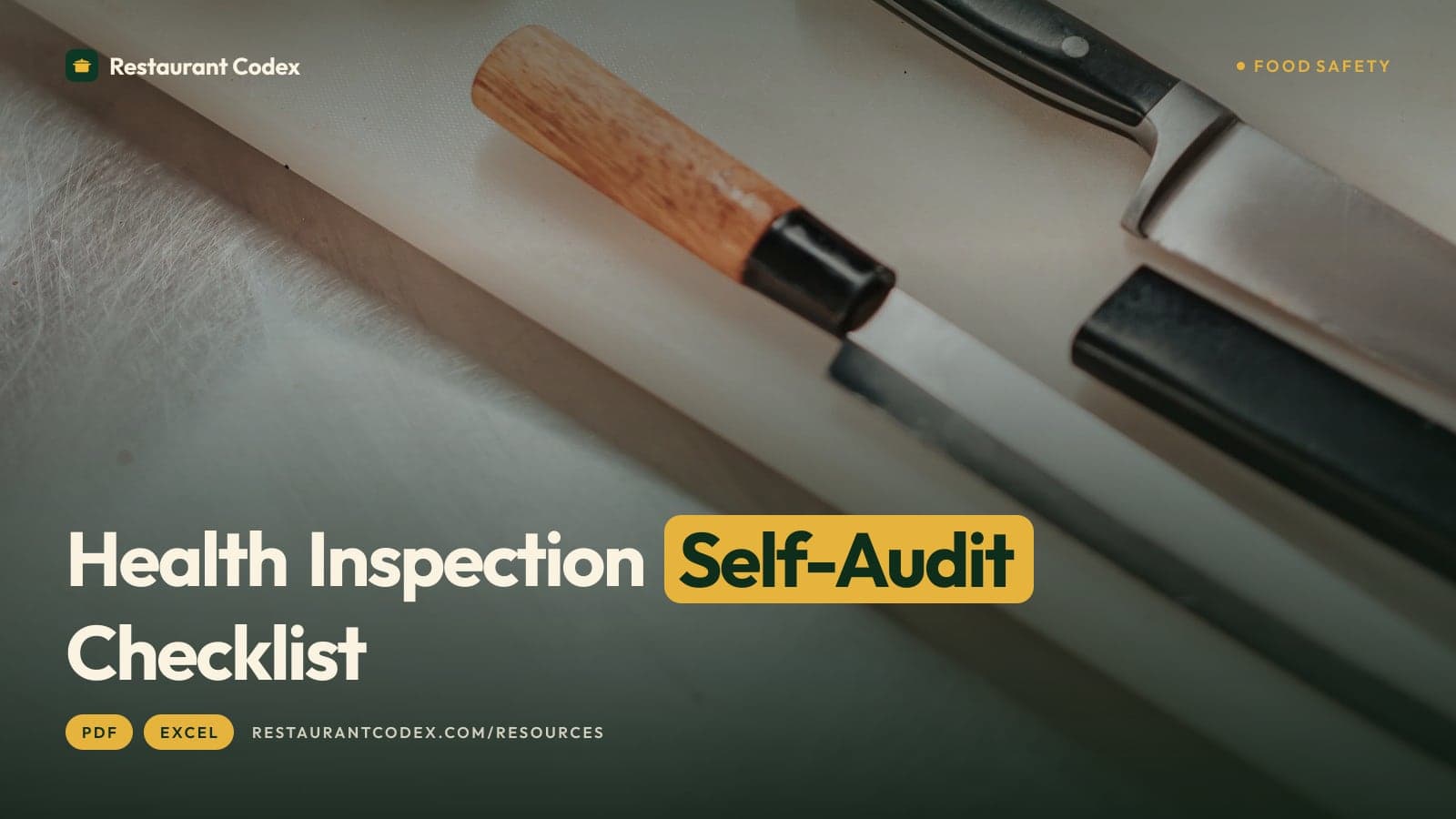 Health Inspection Self-Audit Checklist